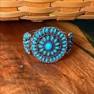 Turquoise Silver Women's Bracelet